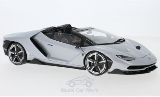 Coche miniatura Lamborghini Centenario 1/18 AUTOart Roadster matt-gris 2016 Lamborghini Centenario 1/18 AUTOart Roadster matt-gris 2016 coche miniatura