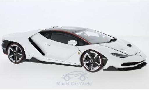 Coche miniatura Lamborghini Centenario 1/18 AUTOart blanco Lamborghini Centenario 1/18 AUTOart blanco coche miniatura