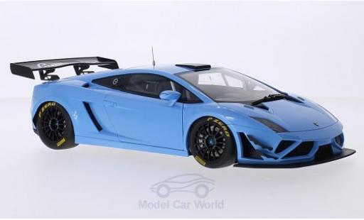 Coche miniatura Lamborghini Gallardo 1/18 AUTOart GT3 FL2 metalico azul 2013 Plain Body Version Lamborghini Gallardo 1/18 AUTOart GT3 FL2 metalico azul 2013 Plain Body Version coche miniatura