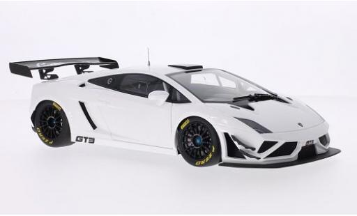 Lamborghini Gallardo 1/18 AUTOart GT3 FL2 blanco 2013 sans Vitrine coche miniatura