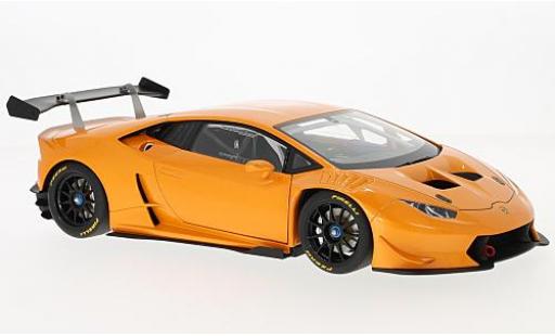 Coche miniatura Lamborghini Huracan 1/18 AUTOart LP 620-2 Super Trofeo metalico naranja 2016 Lamborghini Huracan 1/18 AUTOart LP 620-2 Super Trofeo metalico naranja 2016 coche miniatura