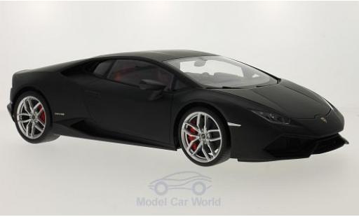 Coche miniatura Lamborghini Huracan 1/18 AUTOart LP610-4 matt-negro 2014 Lamborghini Huracan 1/18 AUTOart LP610-4 matt-negro 2014 coche miniatura