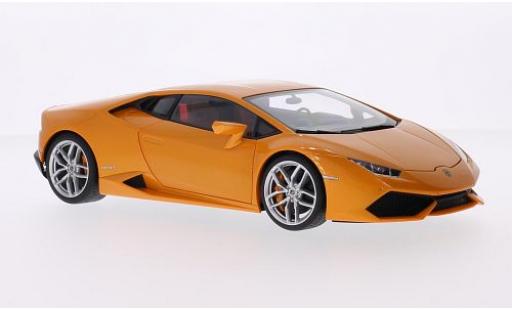 Coche miniatura Lamborghini Huracan 1/18 AUTOart LP610-4 metalico naranja 2014 Lamborghini Huracan 1/18 AUTOart LP610-4 metalico naranja 2014 coche miniatura