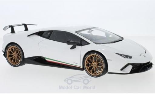 Coche miniatura Lamborghini Huracan 1/18 AUTOart Performante blanco 2017 Lamborghini Huracan 1/18 AUTOart Performante blanco 2017 coche miniatura
