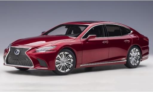 Coche miniatura Lexus LS 1/18 AUTOart 500h metalico rojo 2018 Lexus LS 1/18 AUTOart 500h metalico rojo 2018 coche miniatura