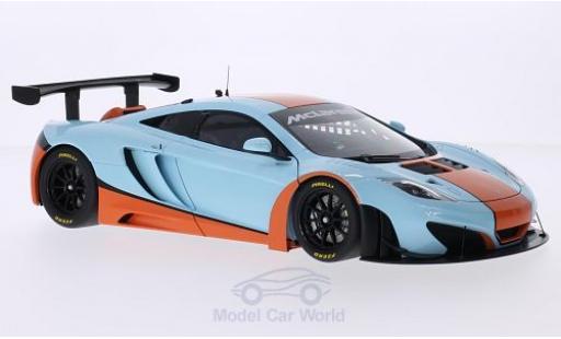 McLaren MP4-12C 1/18 AUTOart 12C GT3 Gulf 2012 coche miniatura