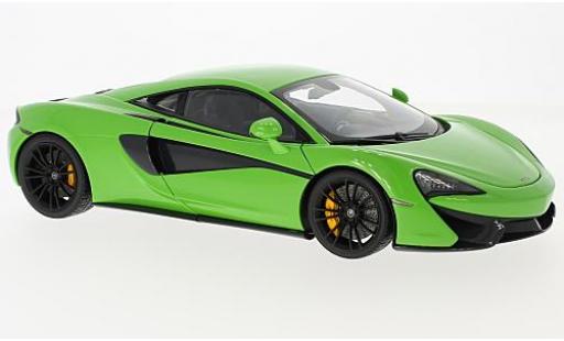 Coche miniatura McLaren 570 1/18 AUTOart S verde 2016 avec negro jantes McLaren 570 1/18 AUTOart S verde 2016 avec negro jantes coche miniatura