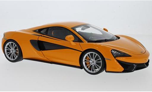 Coche miniatura McLaren 570 1/18 AUTOart S naranja 2016 avec grisnen Rädern McLaren 570 1/18 AUTOart S naranja 2016 avec grisnen Rädern coche miniatura