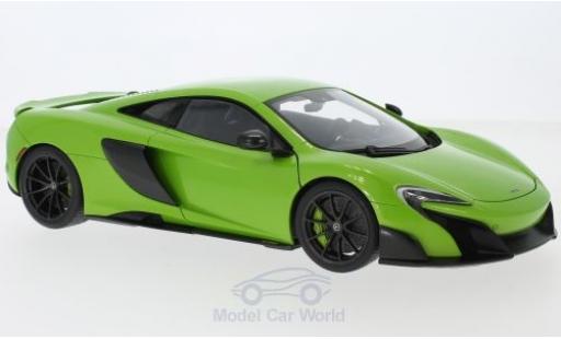 McLaren 675 1/18 AUTOart LT verde 2016 coche miniatura