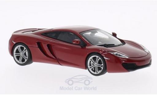 McLaren MP4-12C 1/43 AUTOart rojo 2011 coche miniatura