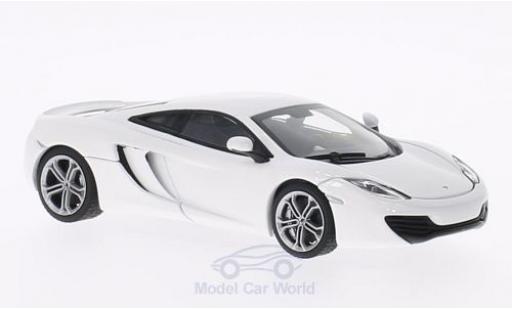 Coche miniatura McLaren MP4-12C 1/43 AUTOart blanco 2011 McLaren MP4-12C 1/43 AUTOart blanco 2011 coche miniatura