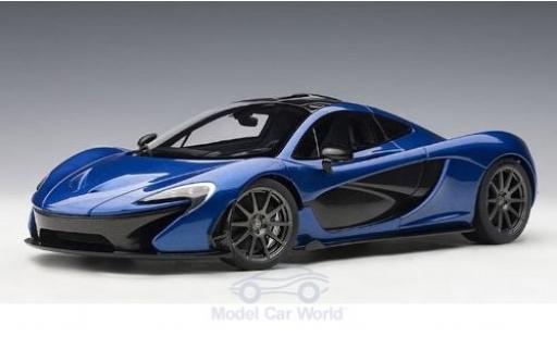 Coche miniatura McLaren P1 1/18 AUTOart metalico azul 2013 McLaren P1 1/18 AUTOart metalico azul 2013 coche miniatura