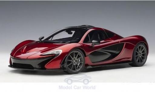 Coche miniatura McLaren P1 1/18 AUTOart metalico rojo 2013 McLaren P1 1/18 AUTOart metalico rojo 2013 coche miniatura