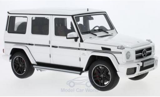 Coche miniatura Mercedes Classe G 1/18 AUTOart AMG G 63 blanco 2017 Mercedes Classe G 1/18 AUTOart AMG G 63 blanco 2017 coche miniatura