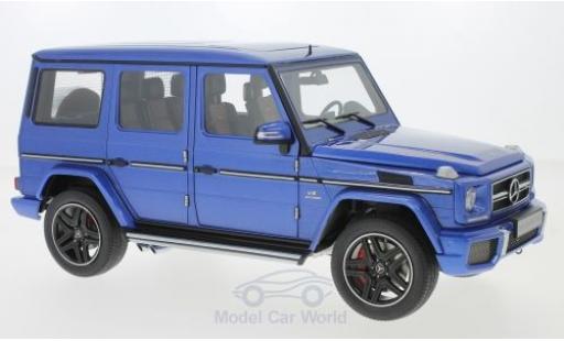 Coche miniatura Mercedes Classe G 1/18 AUTOart AMG G63 metalico azul 2017 Mercedes Classe G 1/18 AUTOart AMG G63 metalico azul 2017 coche miniatura