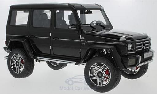 Coche miniatura Mercedes Classe G 1/18 AUTOart G500 4x4 negro 2016 Mercedes Classe G 1/18 AUTOart G500 4x4 negro 2016 coche miniatura