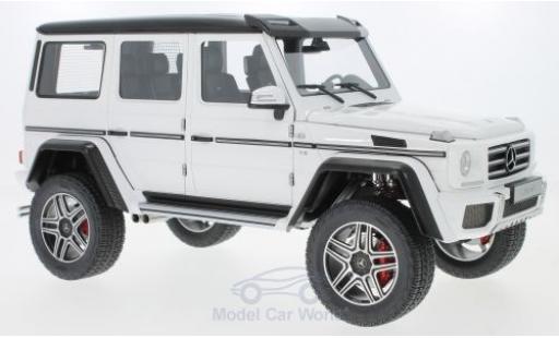 Coche miniatura Mercedes Classe G 1/18 AUTOart G500 4x4 blanco 2016 Mercedes Classe G 1/18 AUTOart G500 4x4 blanco 2016 coche miniatura