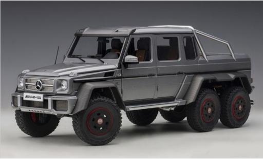 Mercedes Classe G 1/18 AUTOart G63 AMG 6x6 matt-gris 2013 coche miniatura