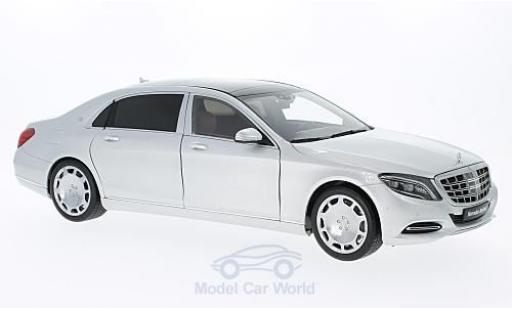 Coche miniatura Mercedes CLA 1/18 AUTOart Maybach Classe S (S600) (SWB) gris 2015 Mercedes CLA 1/18 AUTOart Maybach Classe S (S600) (SWB) gris 2015 coche miniatura