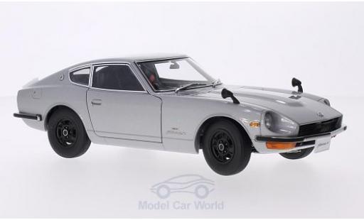 Coche miniatura Nissan Fairlady Z S30 1/18 AUTOart 432 (PS30) gris RHD 1969 Nissan Fairlady Z S30 1/18 AUTOart 432 (PS30) gris RHD 1969 coche miniatura