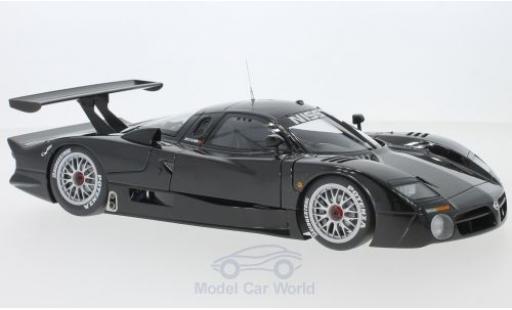 Coche miniatura Nissan R390 1/18 AUTOart GT1 Le Mans negro 1998 Nissan R390 1/18 AUTOart GT1 Le Mans negro 1998 coche miniatura