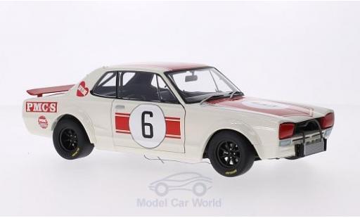 Coche miniatura Nissan Skyline 1/18 AUTOart GT-R (KPGC10) RHD No.6 GP Japan 1971 K.Takahashi Nissan Skyline 1/18 AUTOart GT-R (KPGC10) RHD No.6 GP Japan 1971 K.Takahashi coche miniatura