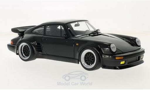 Porsche 930 Turbo 1/18 AUTOart 911 () Turbo negro Wangan Midnight Blackbird coche miniatura
