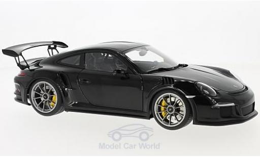 Porsche 991 GT3 RS 1/18 AUTOart 911 () GT3 RS negro 2016 coche miniatura