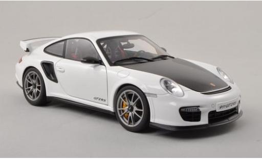 Porsche 997 GT2 RS 1/18 AUTOart 911 () GT2 RS blanco/carbon 2010 coche miniatura