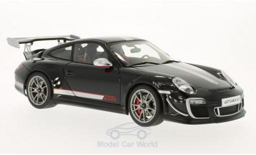 Coche miniatura Porsche 997 GT3 RS 1/18 AUTOart 911 () GT3 RS 4.0 negro 2011 Porsche 997 GT3 RS 1/18 AUTOart 911 () GT3 RS 4.0 negro 2011 coche miniatura