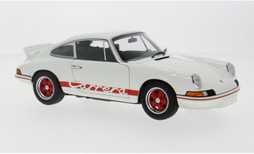 Porsche 930 1/18 AUTOart 911 Carrera 2.7 RS weiss/rojo 1975 1:18 coche miniatura