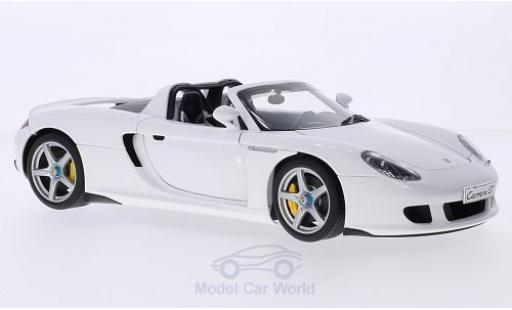 Coche miniatura Porsche Carrera GT 1/18 AUTOart blanco Porsche Carrera GT 1/18 AUTOart blanco coche miniatura