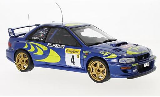 Coche miniatura Subaru Impreza 1/18 AUTOart WRC No.4 Rallye Monte Carlo 1997 P.Liatti/F.Pons Subaru Impreza 1/18 AUTOart WRC No.4 Rallye Monte Carlo 1997 P.Liatti/F.Pons coche miniatura