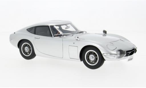 Coche miniatura Toyota 2000 GT 1/18 AUTOart silber 1967 1:18 Toyota 2000 GT 1/18 AUTOart silber 1967 1:18 coche miniatura