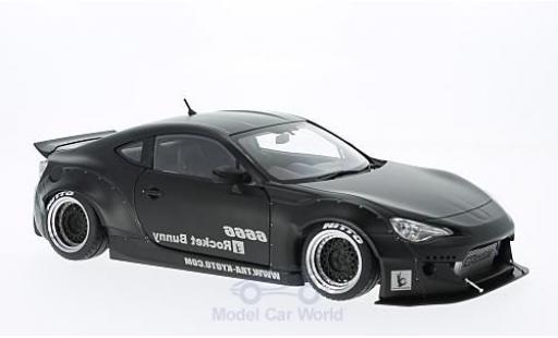 Coche miniatura Toyota 86 1/18 AUTOart Rocket Bunny matt-negro Ambulanz Team Heidelberg KTW negroe Felgen Toyota 86 1/18 AUTOart Rocket Bunny matt-negro Ambulanz Team Heidelberg KTW negroe Felgen coche miniatura
