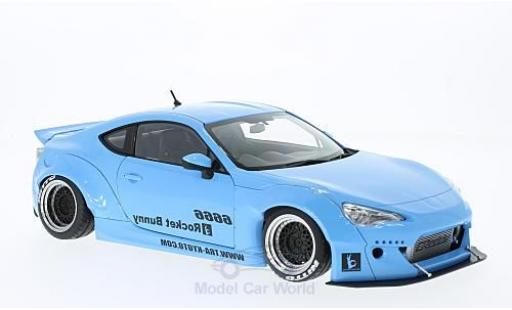 Coche miniatura Toyota 86 1/18 AUTOart Rocket Bunny metalico azul negroe Felgen Toyota 86 1/18 AUTOart Rocket Bunny metalico azul negroe Felgen coche miniatura