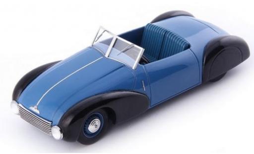 Bmw 340 1/43 AutoCult /1 Roadster azul/negro 1949 coche miniatura