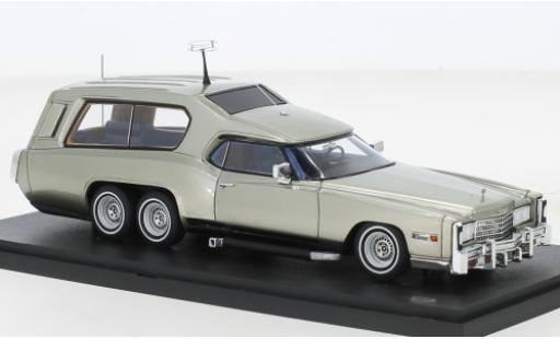 Cadillac Eldorado 1/43 AutoCult Sbarro TAG Function Car metallise beige 1978 coche miniatura