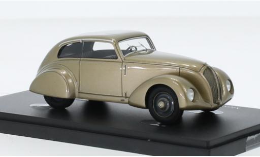 Coche miniatura Mercedes 170 1/43 AutoCult (W15) Stromlinie Erdmann & Rossi metallise beige 1933 Mercedes 170 1/43 AutoCult (W15) Stromlinie Erdmann & Rossi metallise beige 1933 coche miniatura