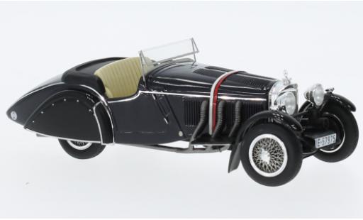 Coche miniatura Mercedes SSK 1/43 AutoCult Gläser negro 1931 Mercedes SSK 1/43 AutoCult Gläser negro 1931 coche miniatura
