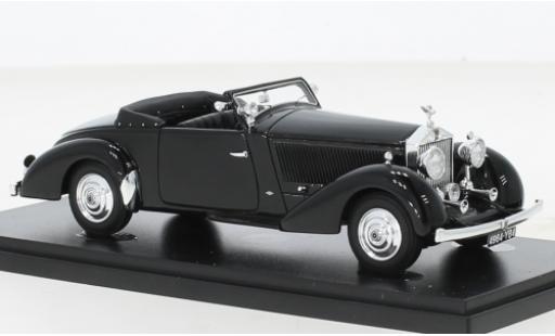 Rolls Royce Phantom 1/43 AutoCult II Continental Binder negro RHD 1930 coche miniatura