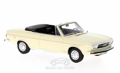 Coche miniatura Audi 100 LS 1/43 AutoCult LS Cabriolet beige 1969 Audi 100 LS 1/43 AutoCult LS Cabriolet beige 1969 coche miniatura