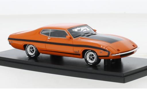 Coche miniatura Ford Torino 1/43 AutoCult Autocult/Avenue 43 King Cobra naranja/negro 1970 Ford Torino 1/43 AutoCult Autocult/Avenue 43 King Cobra naranja/negro 1970 coche miniatura