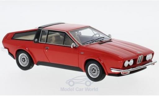 Bmw 528 1/43 AutoCult GT Frua rojo 1976 coche miniatura