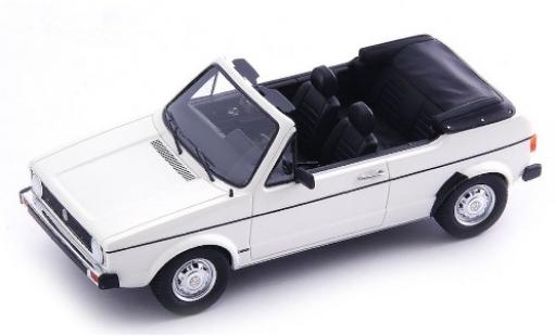 Coche miniatura Volkswagen Golf 1/43 AutoCult I Cabriolet Projootyp blanco 1976 Volkswagen Golf 1/43 AutoCult I Cabriolet Projootyp blanco 1976 coche miniatura