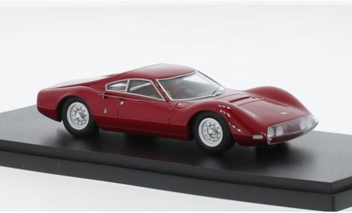 Coche miniatura Ferrari Dino 1/43 AutoCult Masterpiece 206P Berlinetta Speciale rouge 1965 Ferrari Dino 1/43 AutoCult Masterpiece 206P Berlinetta Speciale rouge 1965 coche miniatura