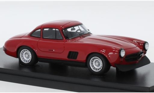 Coche miniatura Mercedes 300 1/43 AutoCult SL (W198) AMG rojo 1974 K.F.Flick Mercedes 300 1/43 AutoCult SL (W198) AMG rojo 1974 K.F.Flick coche miniatura