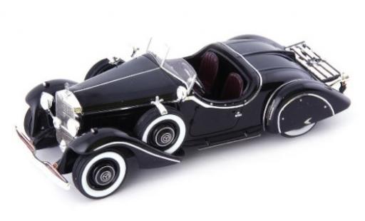 Mercedes 290 1/43 AutoCult (W18) Roadster Amilcar negro 1933 coche miniatura