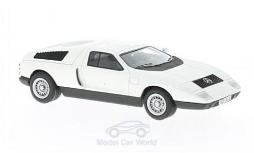 Coche miniatura Mercedes C111 1/43 AutoCult blanco 1969 Mercedes C111 1/43 AutoCult blanco 1969 coche miniatura