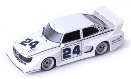 Saab 900 1/43 AutoCult Turbo Super Saloon No.24 Scandinavian Special Saloon Cup 1985 L.Kinnunen coche miniatura
